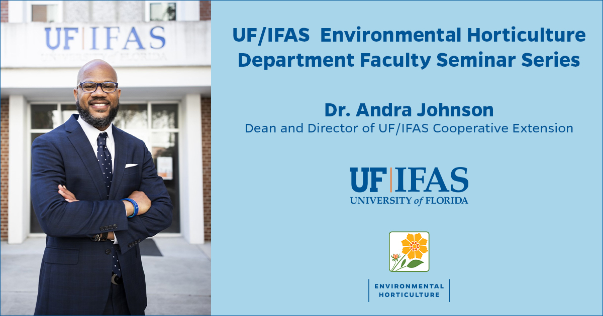 Andra Johnson faculty seminar