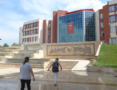 Ayden Adnen Menderes University Campus tour Aydin Turkey