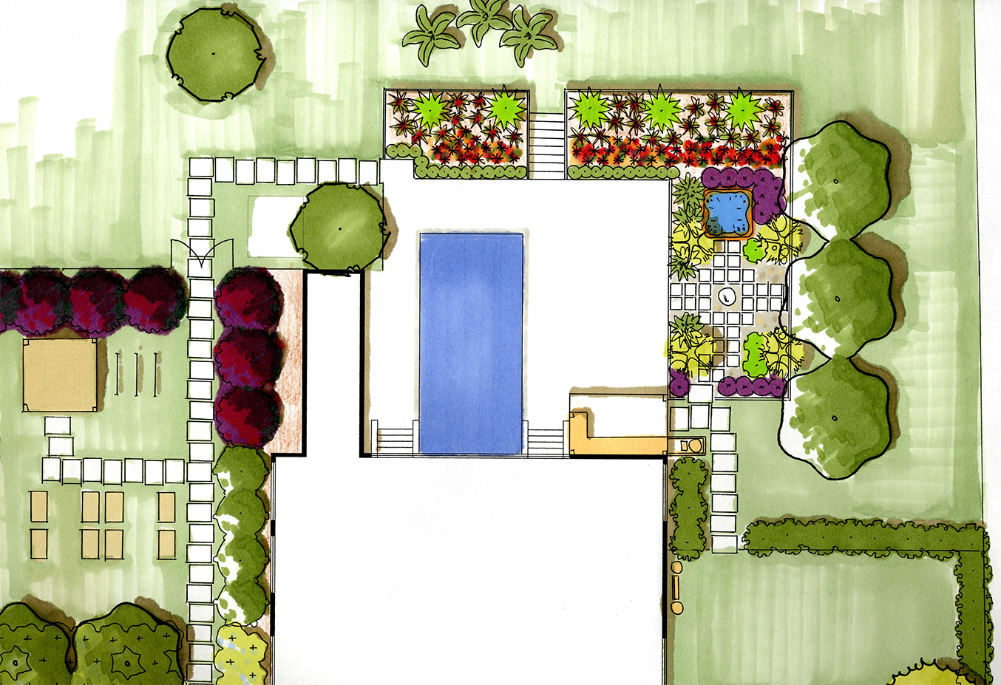 residential landscape plans