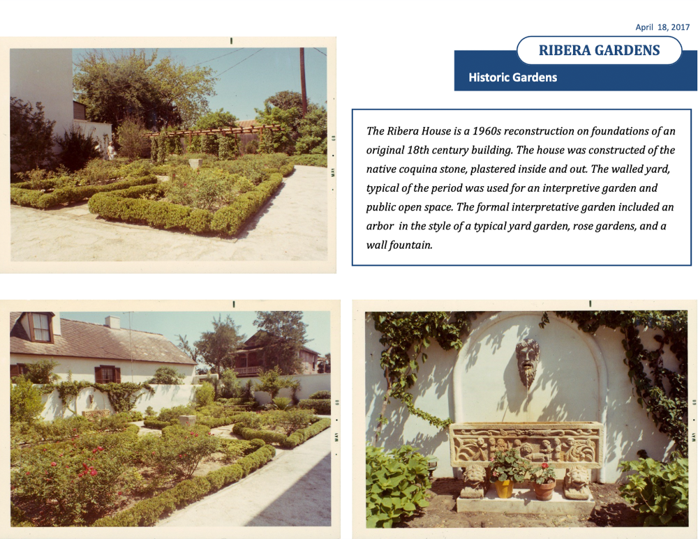 UF Historic St Augustine Ribera House Gardens