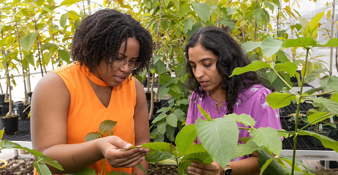 Larissa Laforest and Dr. Swaithi Nadakuduti