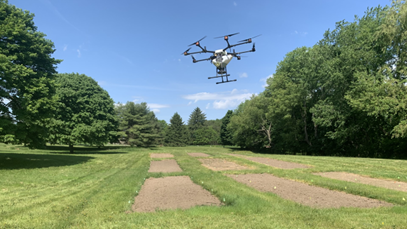 Drone seeding of pollinator habitats