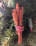 cinnamon stick holiday ornament, Photo by L. Fleming, M.G. Rhodes