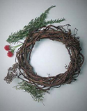 dried herb wreath, Photo by D. Relf