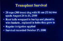 transplant survival